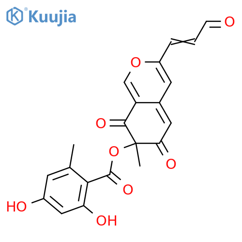 Mitorubrin; (R)-form, 3'-Oxo structure