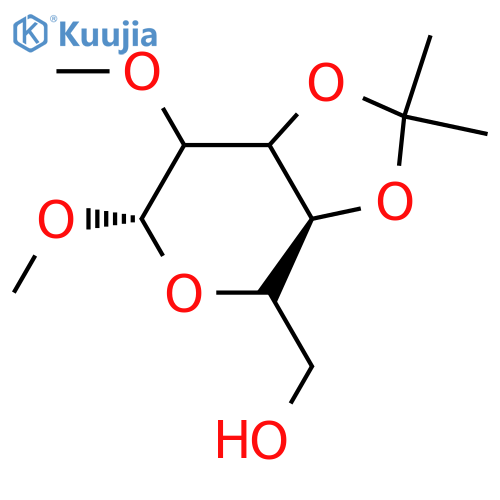 Methyl 3,4-O-Isopropylidene-2-O-methyl-alpha-D-galactopyranoside structure