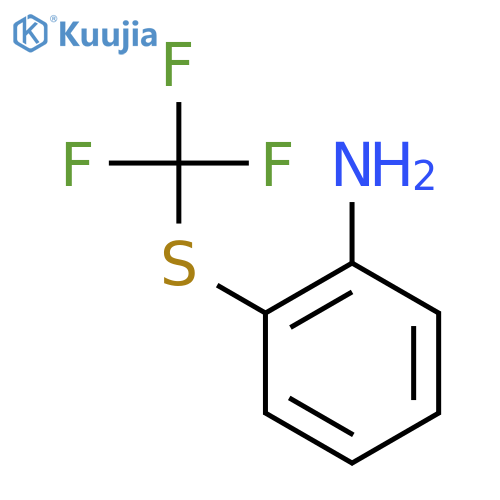2-(Trifluoromethylthio)aniline structure