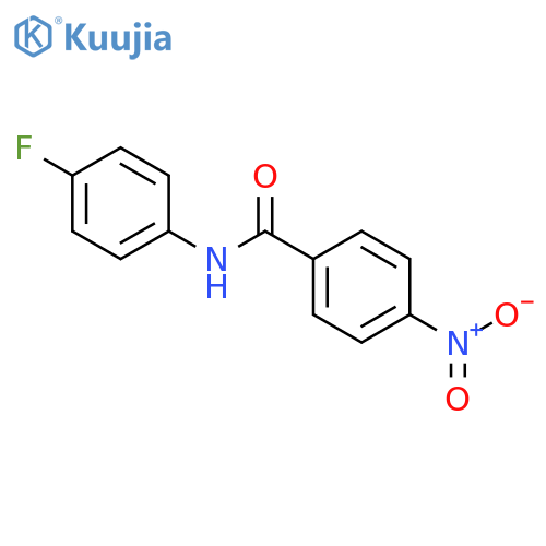 N-(4-Fluorophenyl)-4-nitrobenzamide structure
