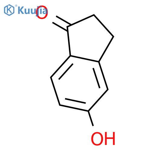 5-hydroxy-2,3-dihydro-1H-inden-1-one structure
