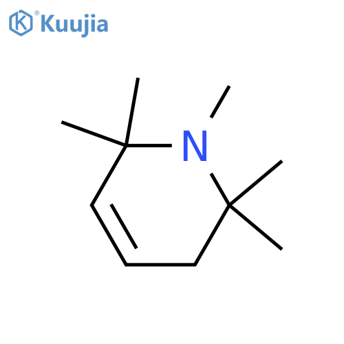 Pyridine,1,2,3,6-tetrahydro-1,2,2,6,6-pentamethyl- structure