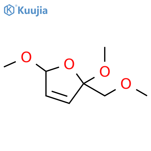 Furan, 2,5-dihydro-2,5-dimethoxy-2-(methoxymethyl)- structure