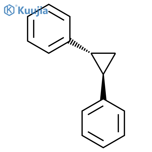 trans-1,2-Diphenylcyclopropane structure