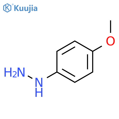 (4-Methoxyphenyl)hydrazine structure