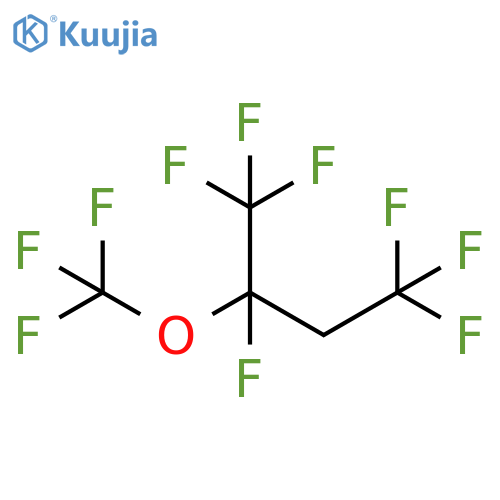 butane, 1,1,1,2,4,4,4-heptafluoro-2-(trifluoromethoxy)- structure