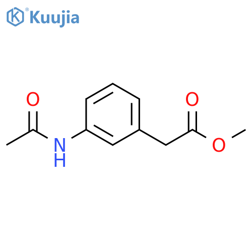 Methyl 2-(3-Acetamidophenyl)acetate structure