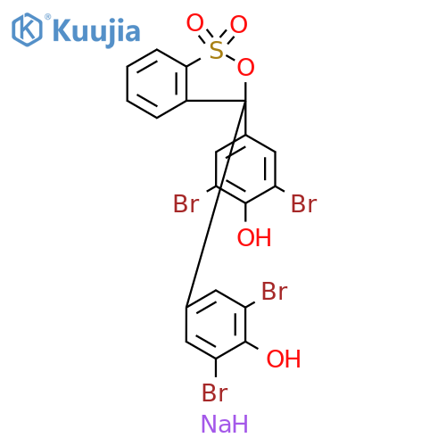 bromophenol blue, sodium salt structure
