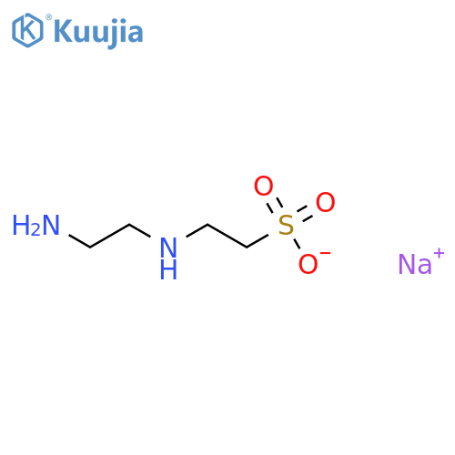 Sodium 2-((2-Aminoethyl)amino)ethanesulfonate (50% in Water) structure