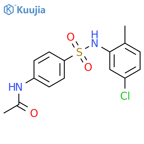 4'-(5-Chloro-2-methylphenylsulfamoyl)acetanilide structure