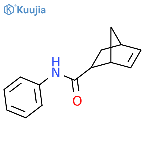 N-phenylbicyclo[2.2.1]hept-5-ene-2-carboxamide structure