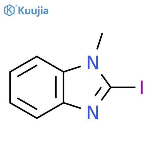 2-Iodo-1-methyl-1H-benzoimidazole structure