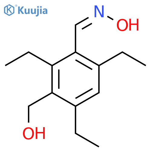 2,4,6-Triethyl-3-(hydroxymethyl)benzaldehyde Oxime structure