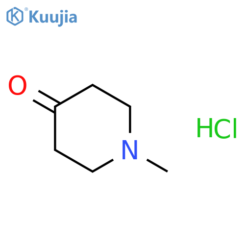 1-Methylpiperidin-4-one hydrochloride structure