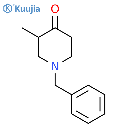 1-benzyl-3-methylpiperidin-4-one structure