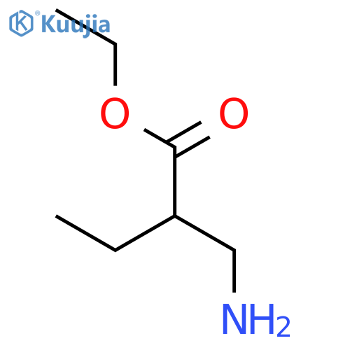 Ethyl 2-(aminomethyl)butanoate structure