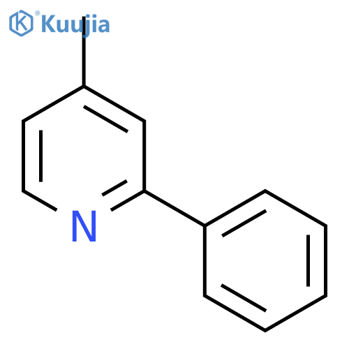 4-Methyl-2-phenylpyridine structure