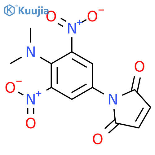 N-(4-Dimethylamino-3,5-dinitrophenyl)maleimide structure