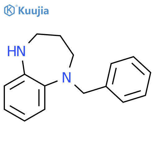 1-benzyl-2,3,4,5-tetrahydro-1H-1,5-benzodiazepine structure