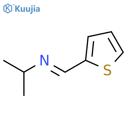 2-Propanamine, N-(2-thienylmethylene)- structure