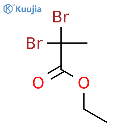 ethyl 2,2-dibromopropanoate structure