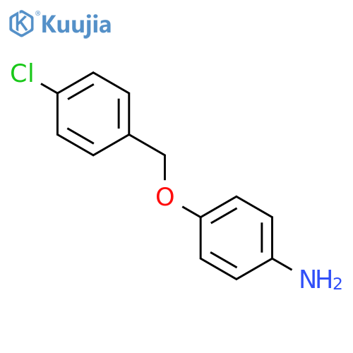 4-[(4-chlorophenyl)methoxy]aniline structure
