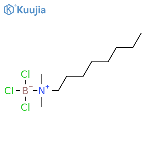 Boron,trichloro(N,N-dimethyl-1-octanamine)-, (T-4)- structure