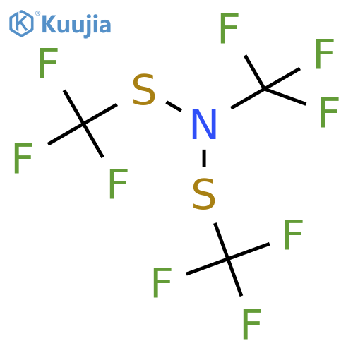 Methanesulfenamide, 1,1,1-trifluoro-N-(trifluoromethyl)-N-[(trifluoromethyl)thio]- structure