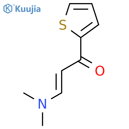 3-(Dimethylamino)-1-(thiophen-2-yl)prop-2-en-1-one structure