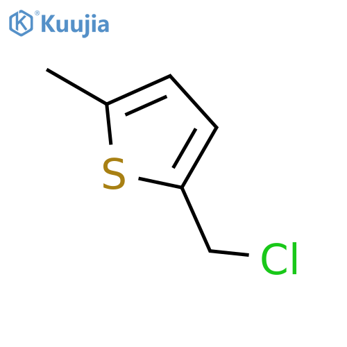 2-(Chloromethyl)-5-methylthiophene structure