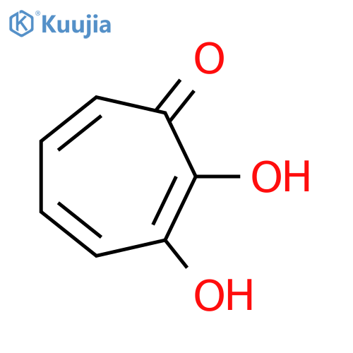3-Hydroxytropolone structure