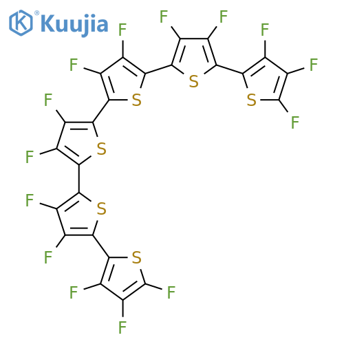 2,2':5',2'':5'',2''':5''',2'''':5'''',2'''''-Sexithiophene,3,3',3'',3''',3'''',3''''',4,4',4'',4''',4'''',4''''',5,5'''''-tetradecafluoro- structure