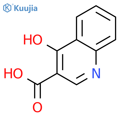 4-hydroxyquinoline-3-carboxylic acid structure