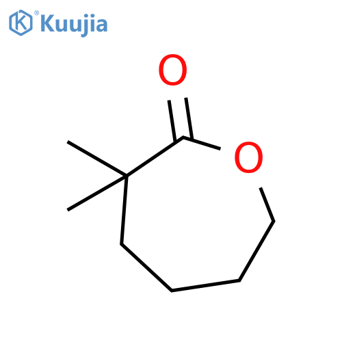 2-Oxepanone, 3,3-dimethyl- structure