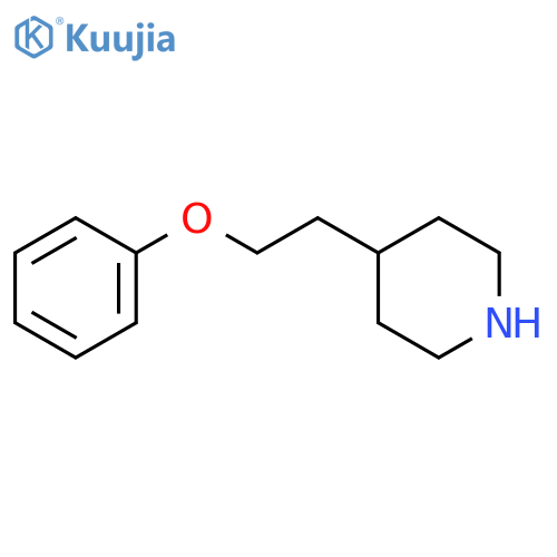 4-(2-phenoxyethyl)piperidine structure
