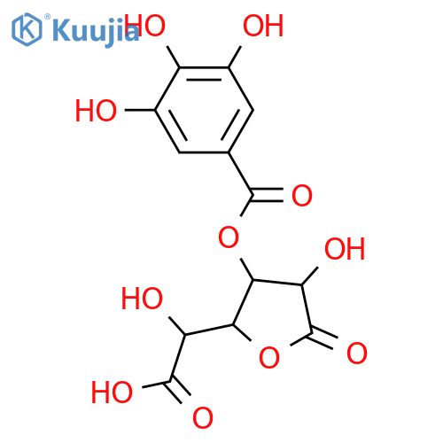 Galactaric acid; 1,4-Lactone, 3-O-(3,4,5-trihydroxybenzoyl) structure