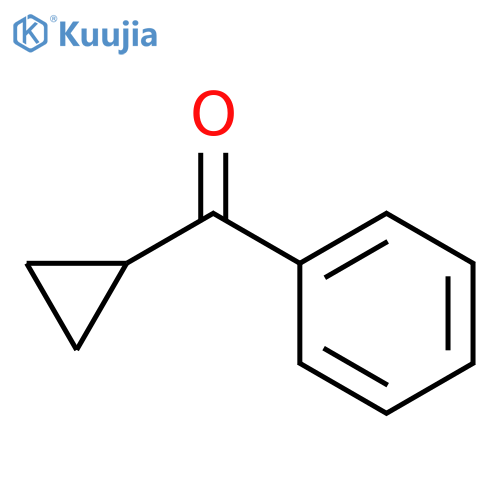 Cyclopropyl phenyl ketone structure
