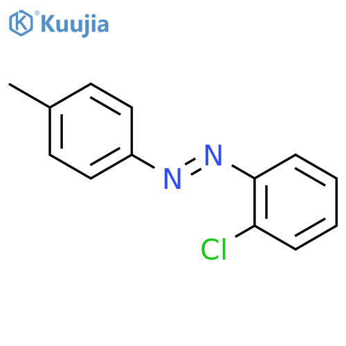 Diazene, (2-chlorophenyl)(4-methylphenyl)- structure