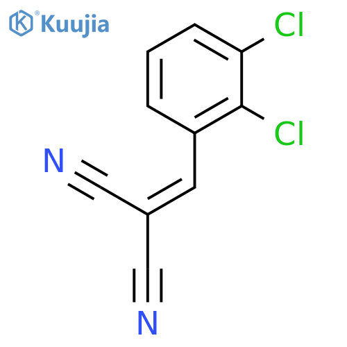 Propanedinitrile, [(2,3-dichlorophenyl)methylene]- structure