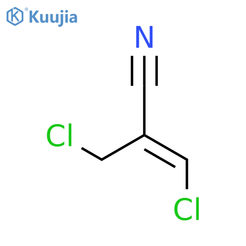2-Propenenitrile, 3-chloro-2-(chloromethyl)-, (Z)- structure