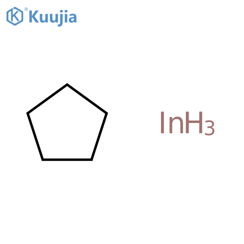 Indium, (h5-2,4-cyclopentadien-1-yl)- structure