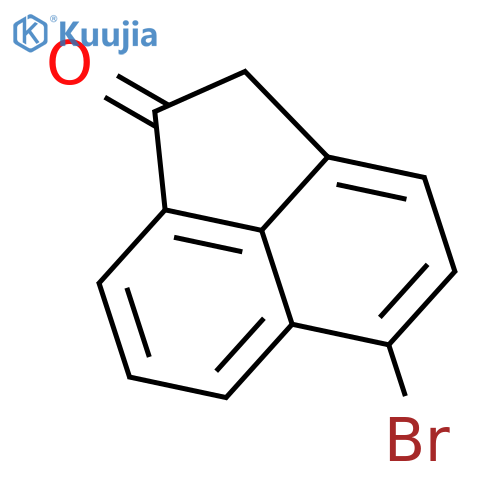 5-bromo-1,2-dihydroacenaphthylen-1-one structure