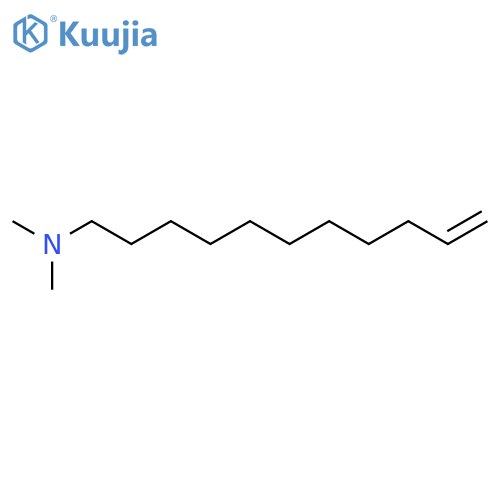 10-Undecen-1-amine, N,N-dimethyl- structure