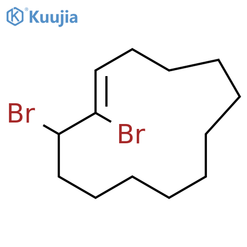 Cyclotridecene, 1,13-dibromo- structure