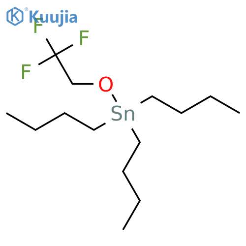 Stannane, tributyl(2,2,2-trifluoroethoxy)- structure