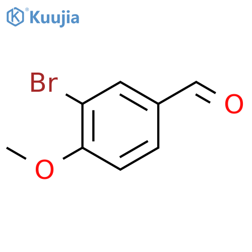 3-Bromo-4-methoxybenzaldehyde structure