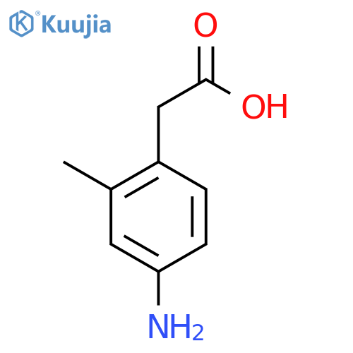 1-(4-Amino-2-methylphenyl)acetic Acid structure