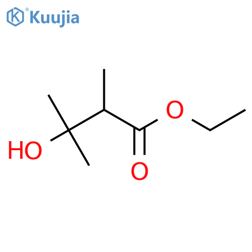 Ethyl 3-hydroxy-2,3-dimethylbutanoate structure