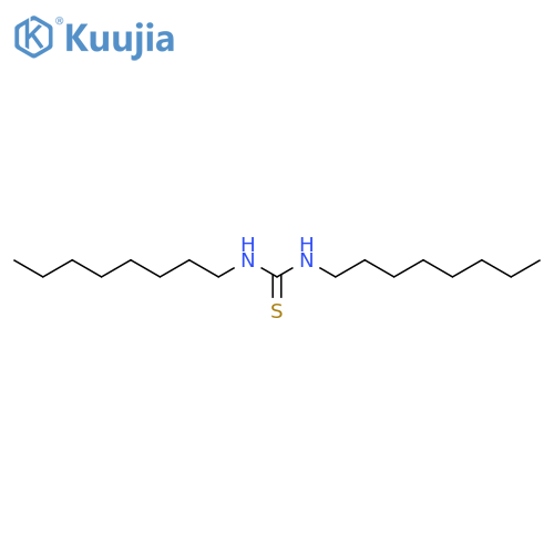 1,3-Dioctyl-2-Thiourea structure