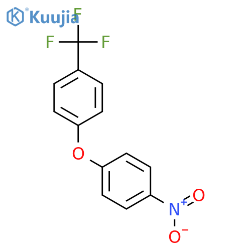 1-Nitro-4-(4-(trifluoromethyl)phenoxy)benzene structure